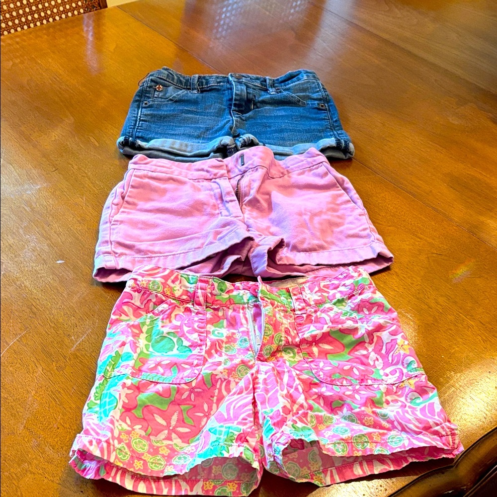 Hudson Jeans Kids Shorts - Blue, Pink, Multicolor